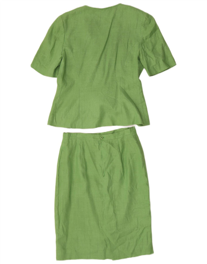 Set fuste 2 piese, 3 nasturi, pentru femei, Luisa Spagnoli, IT 44 Medium W30 Verde