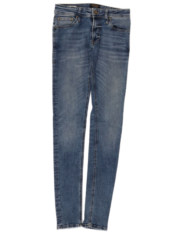 Blugi skinny pentru bărbați Jack & Jones W29 L32 Bumbac albastru