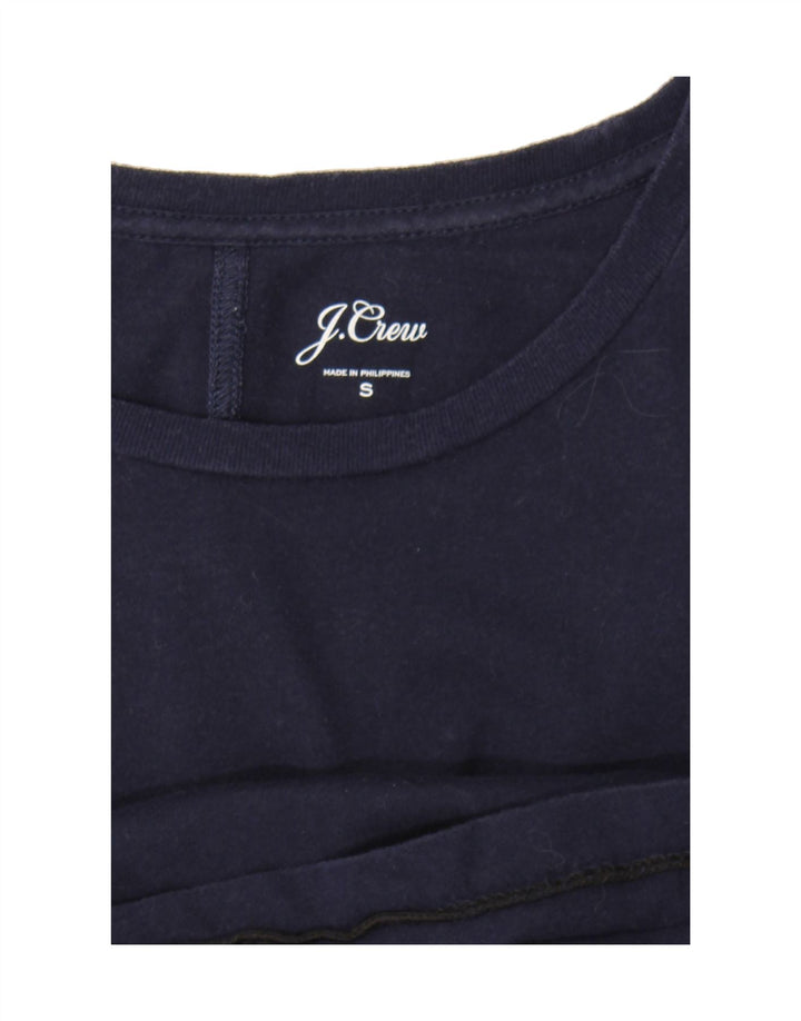J. CREW Womens Tunic Top UK 10 Small Navy Blue Vintage J. Crew and Second-Hand J. Crew from Messina Hembry 
