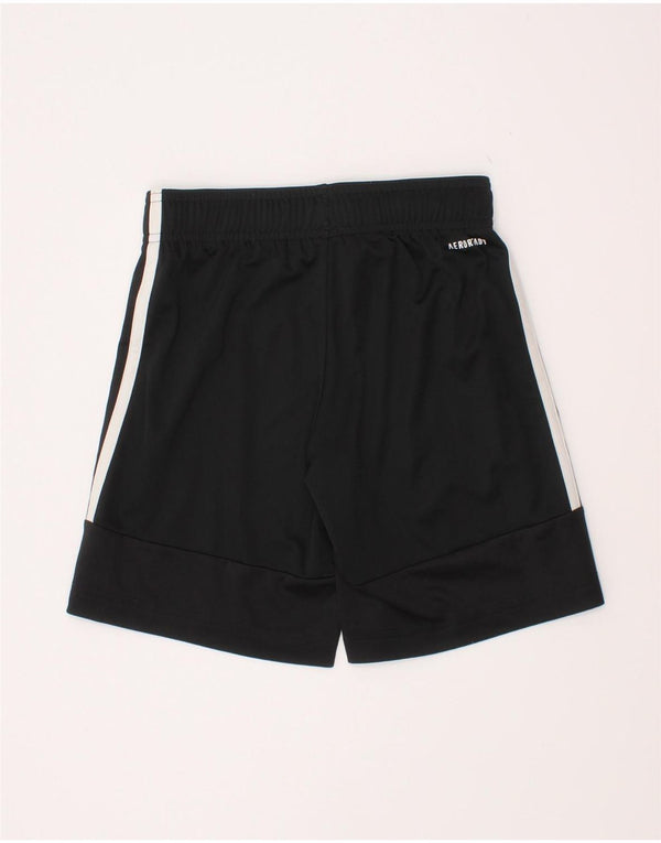 Pantaloni scurți sport Aeroready Adidas pentru băieți 7-8 ani poliester negru