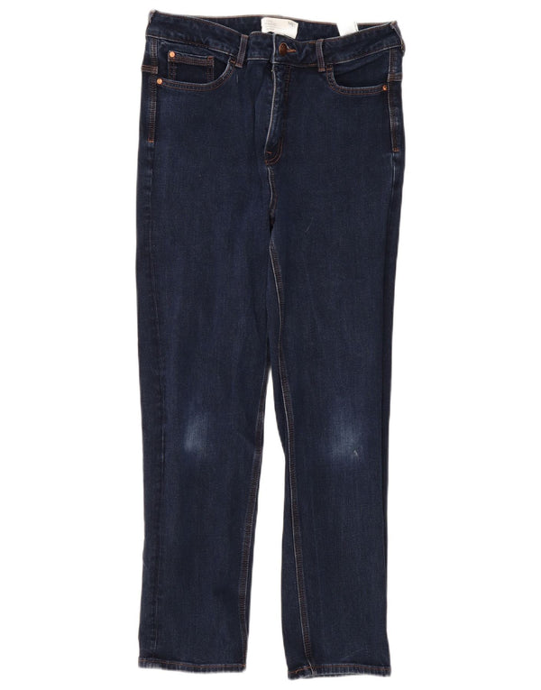 Marks & Spencer Blugi drepti Sienna pentru femei UK 14 Medium W30 L27 Bleumarin