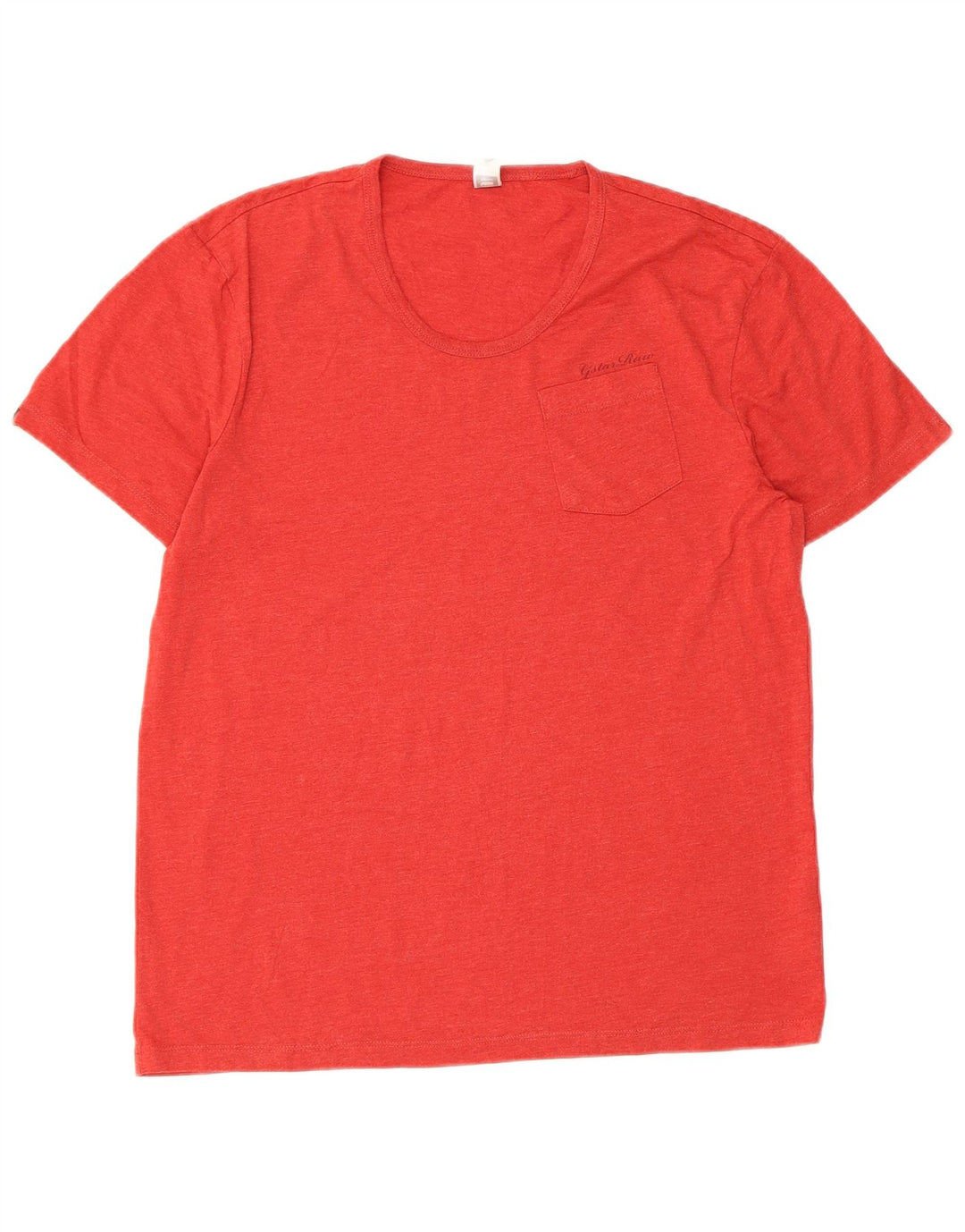 Tricou Bărbați G-Star Top Bumbac Roșu Mediu
