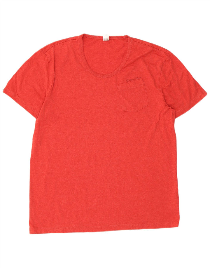 Tricou Bărbați G-Star Top Bumbac Roșu Mediu