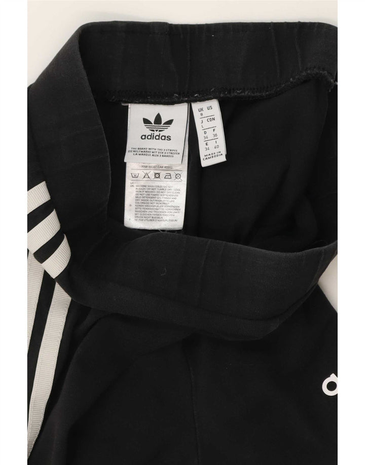 Leggings pentru femei Adidas UK 8 Small Black Bumbac