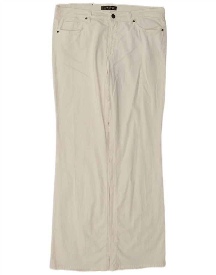 Blugi GF Ferre pentru femei Bootcut W34 L31 alb