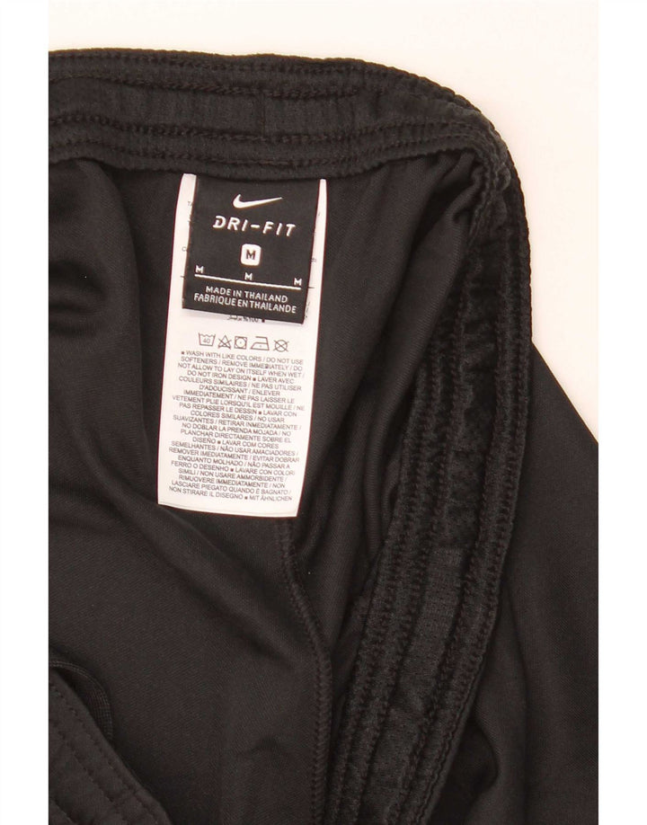 Pantaloni scurți sport Nike Dri Fit pentru femei UK 12 Medium Black Colorblock Poliester