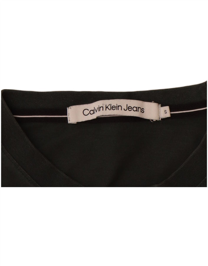 CALVIN KLEIN JEANS Tricou grafic pentru bărbați Top mic bumbac kaki
