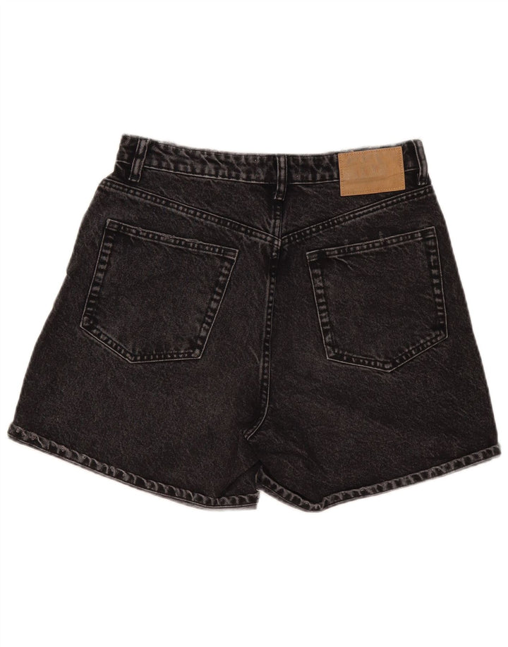 Pantaloni scurți din denim pentru femei Zara EU 40 Medium W30 Bumbac gri