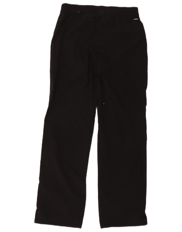 Pantaloni de trening Adidas Climalite pentru femei UK 10 Poliester negru mic