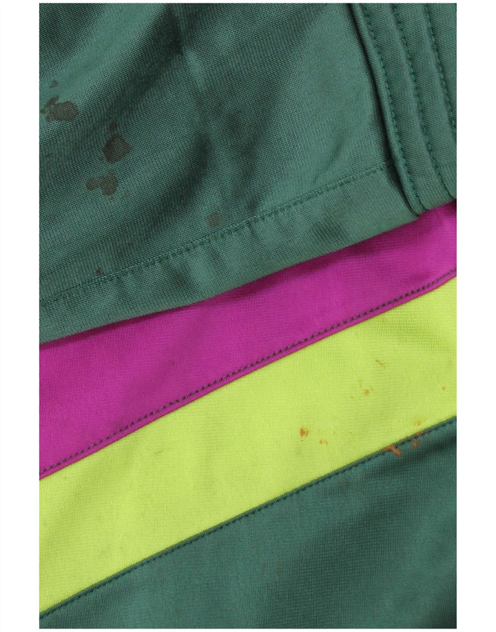 Jachetă de trening pentru bărbați Brugi XL, verde, color block