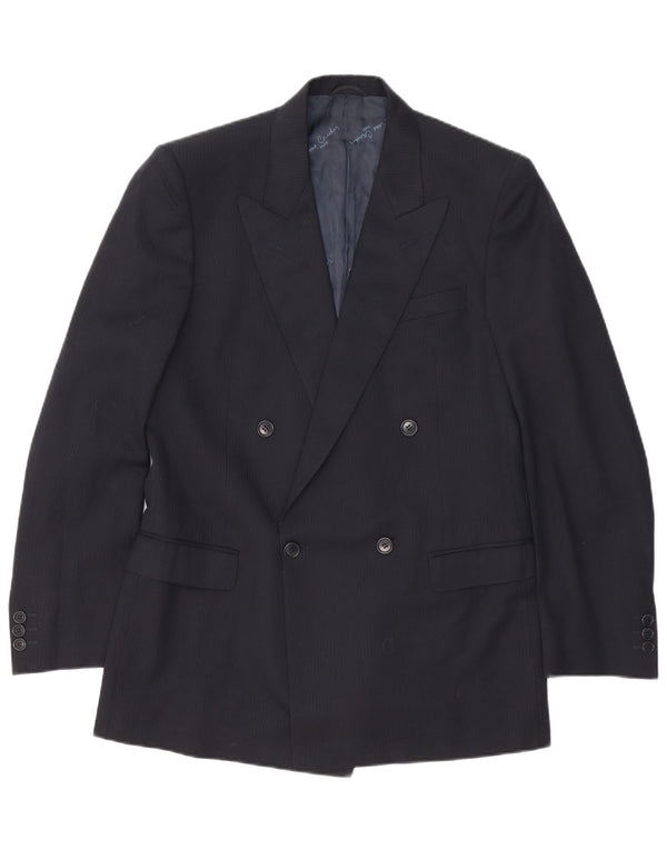 Costum 2 piese pentru bărbați Pierre Cardin IT 48 Medium L32 L32 Negru cu dungi