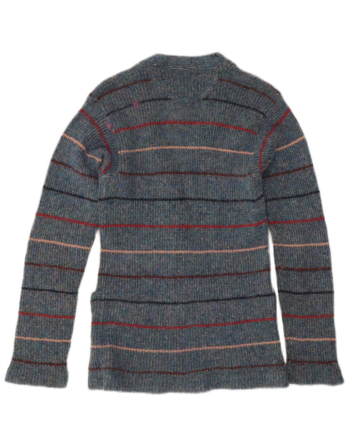 Pulover cardigan pentru femei Gilmar IT 42 Medium Blue Striped