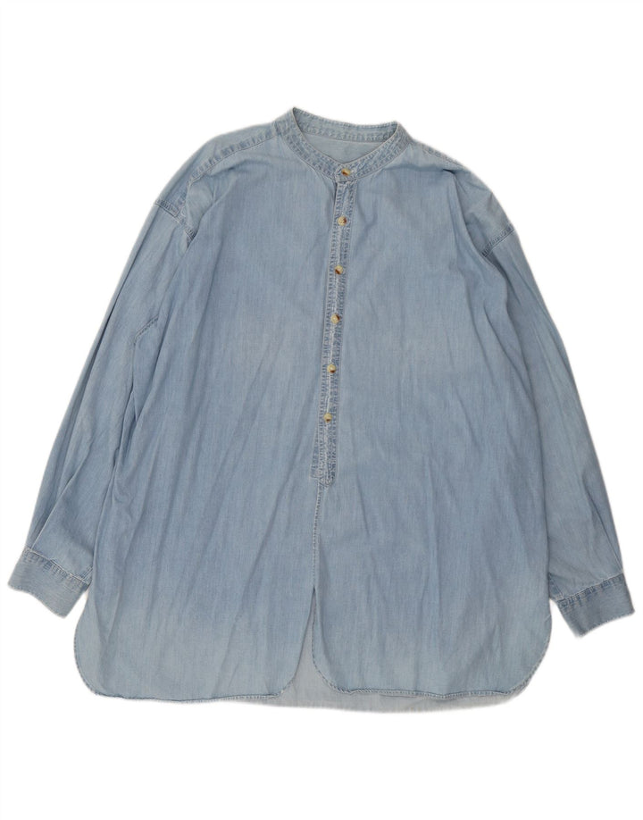 Eddie Bauer rochie pulover pentru femei din denim UK 16 XL bumbac albastru
