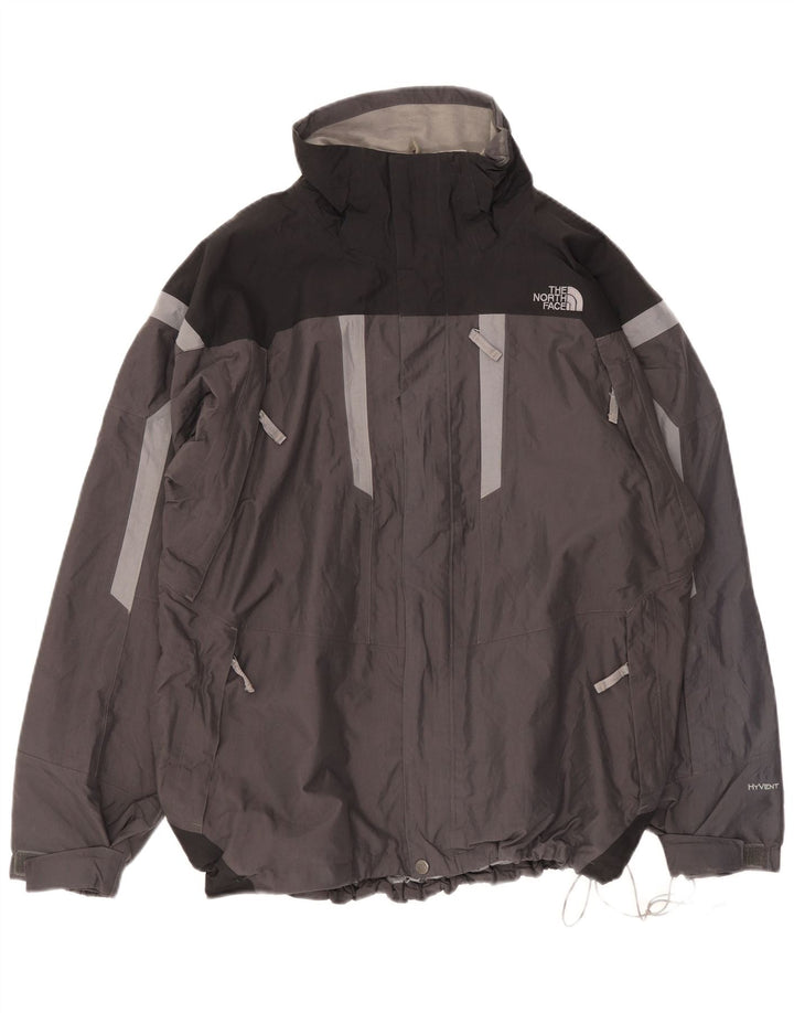 Jachetă de ploaie pentru bărbați The North Face UK 40 Large, gri Colorblock