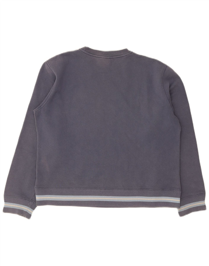 Pulover cu grafic pentru femei Lee UK 14 Medium Bleumarin Colorblock