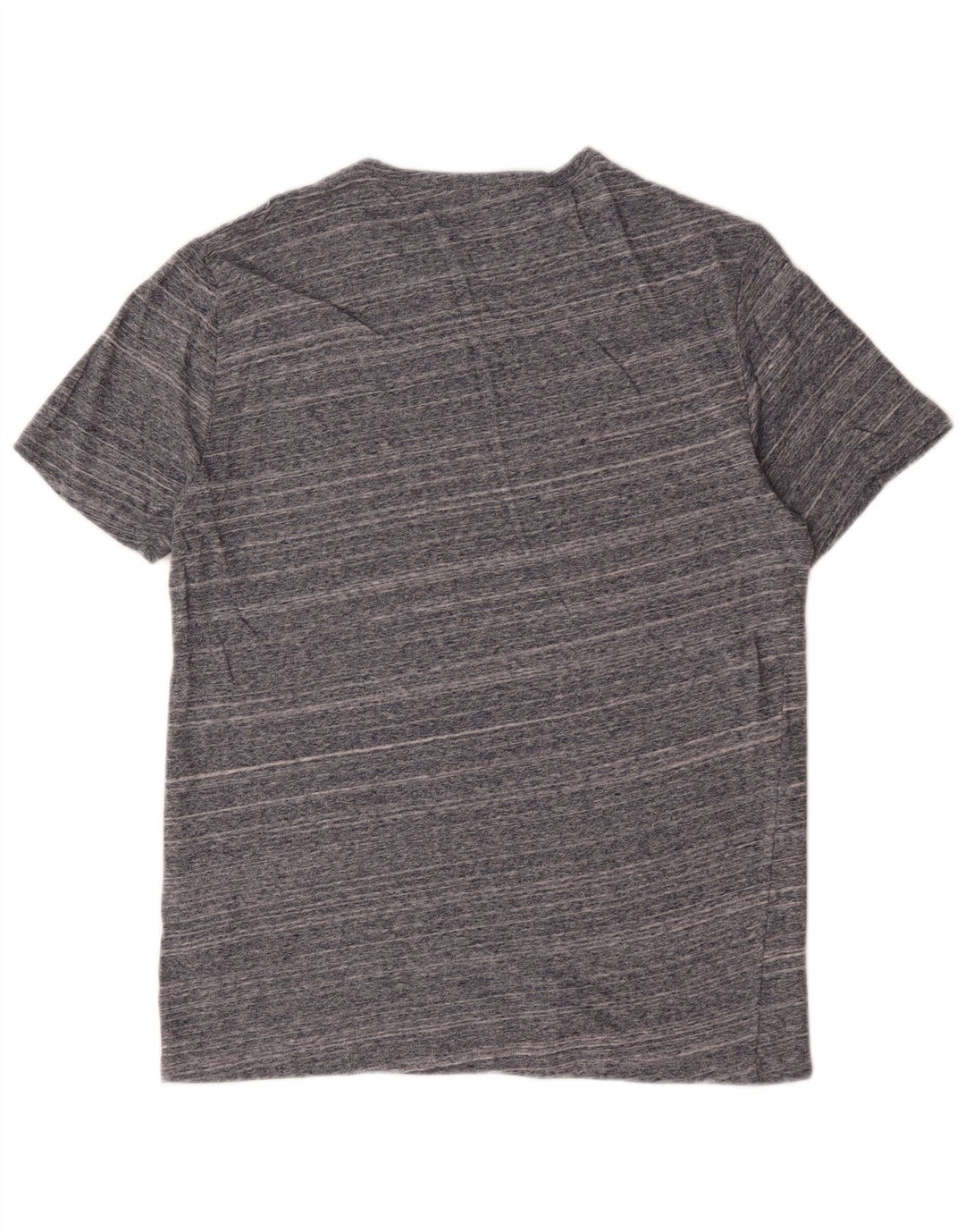 Tricou pentru bărbați Reiss Top din bumbac cu dungi gri mediu