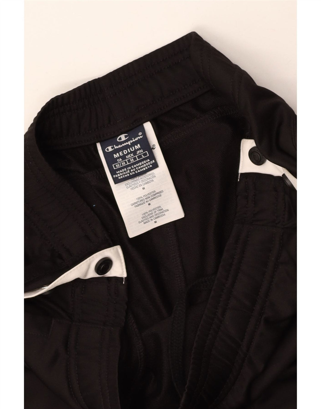 Pantaloni de trening pentru femei CHAMPION UK 12 Medium Black Colorblock