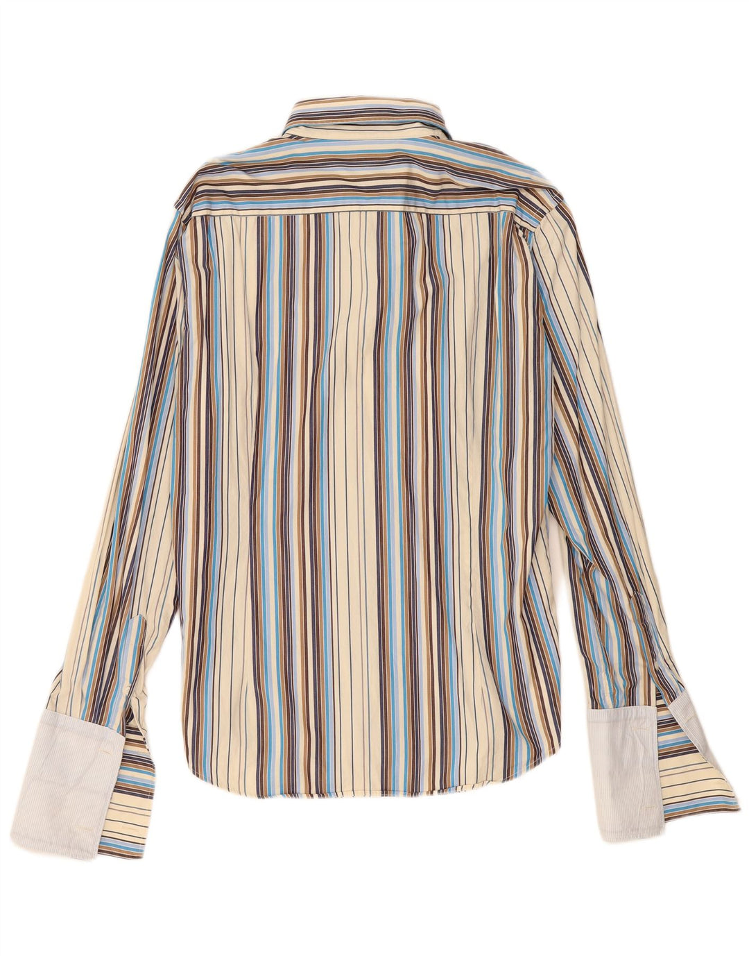 Cămașă formală pentru bărbați Ted Baker, mărimea 4, bumbac cu dungi multicolore