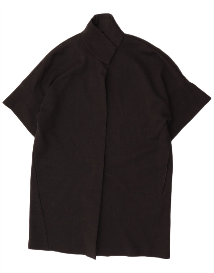 Perte by Krizia Womens Longline Cardigan Top UK 12 Medium Black