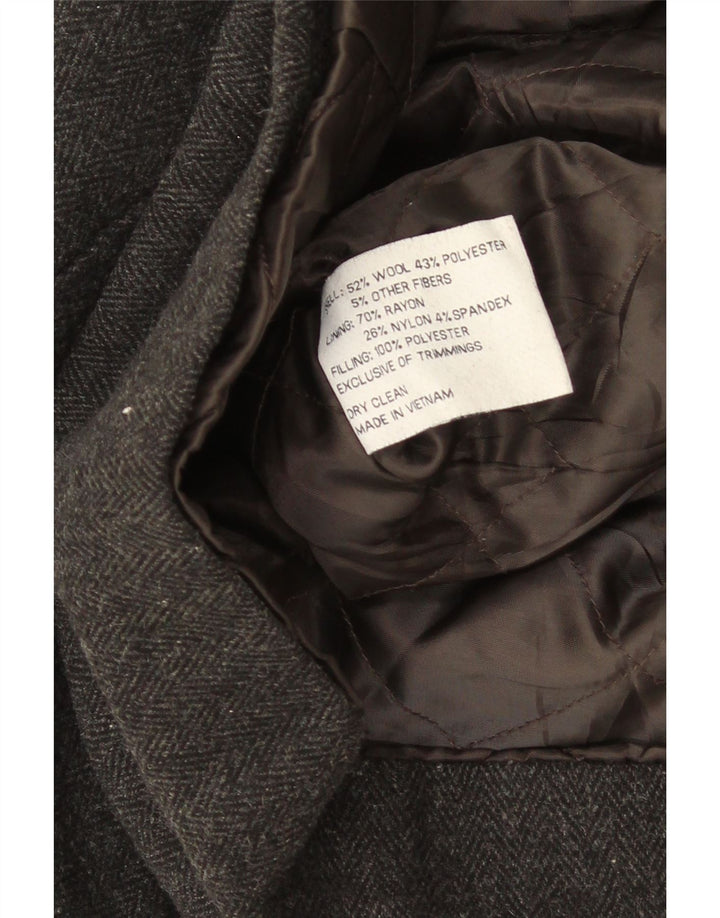 Palton pentru bărbați CALVIN KLEIN UK 40 Lână mare, gri