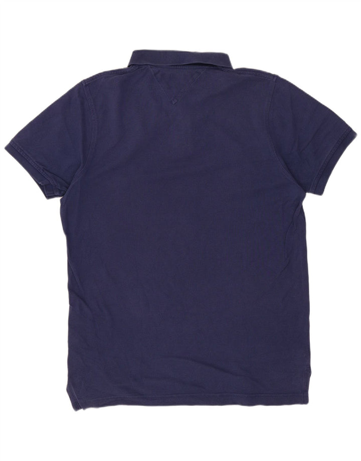 Cămașă polo Tommy Hilfiger pentru bărbați, slim fit, bleumarin mediu