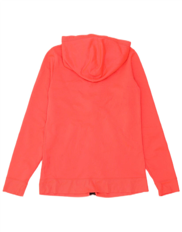 Pulover Under Armour pentru femei, cu fermoar, UK 10, poliester roz mic