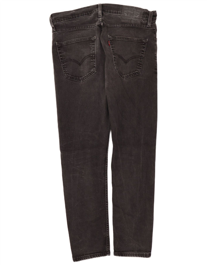 Blugi conici pentru bărbați LEVI'S Slim Tapered W34 L30 bumbac gri