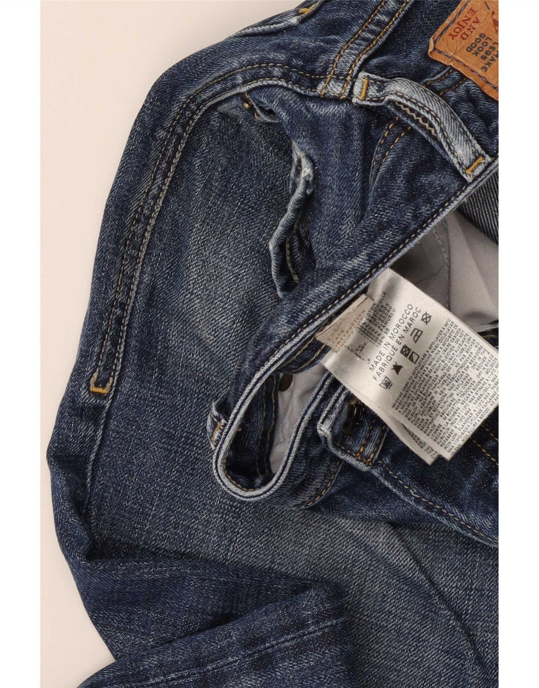 Diesel Jeans Bootcut pentru bărbați W32 L31 Blue Cotton