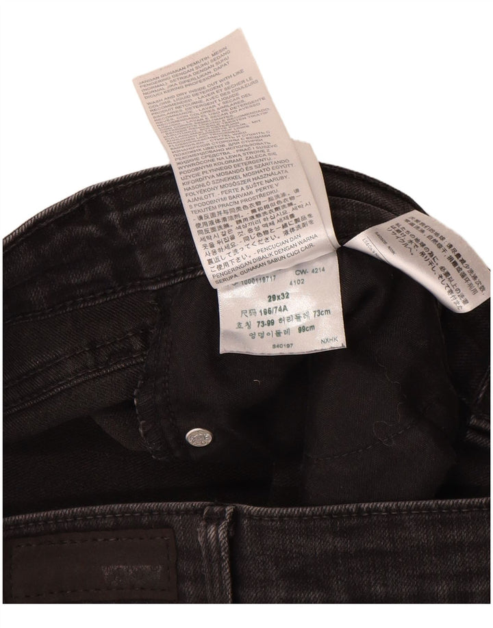 Blugi Levi's Demi Curve pentru femei cu talie medie subțire US 8 Medium W29 L32 gri