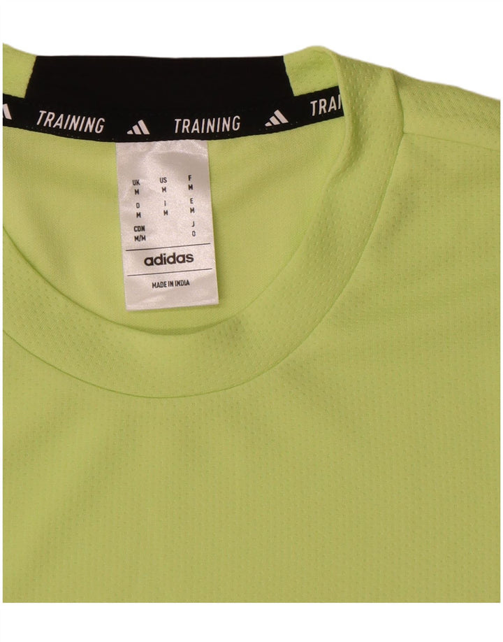 Tricou pentru bărbați Adidas Top Medium Verde Poliester