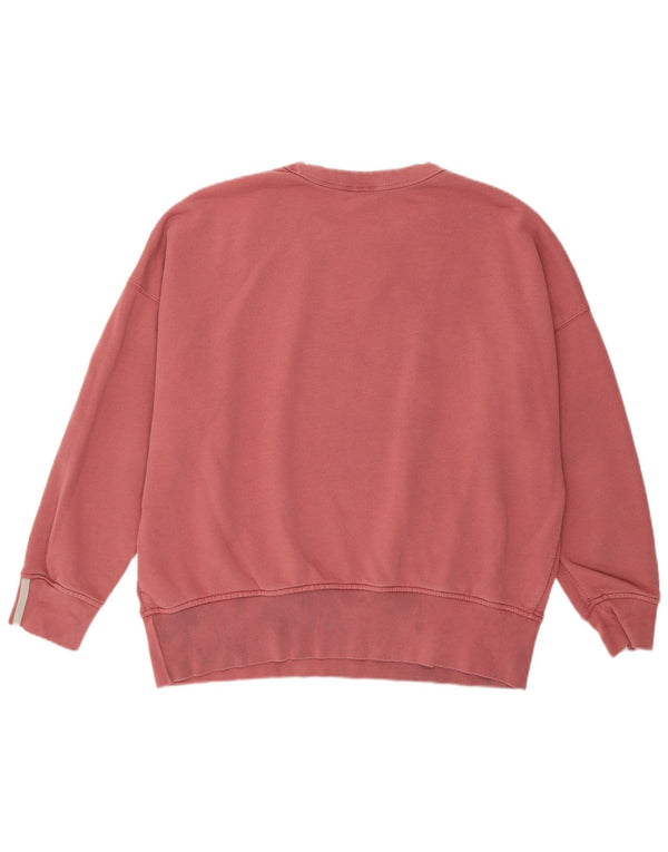 Pulover adidas supradimensionat pentru femei UK 18 XL bumbac roz