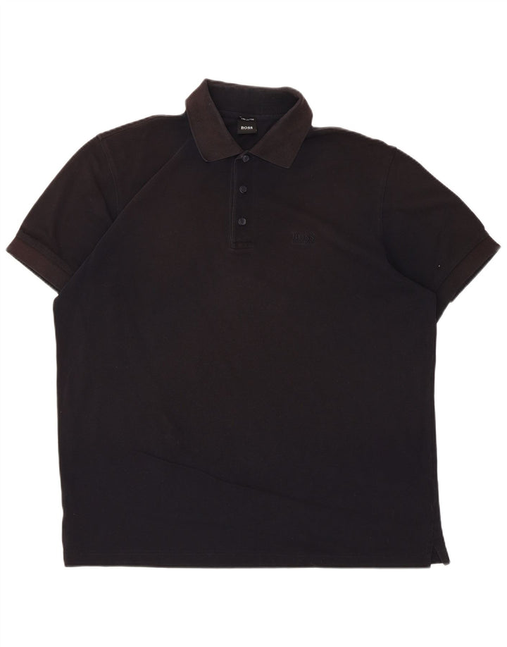 Tricou polo Hugo Boss pentru bărbați, mare, bleumarin