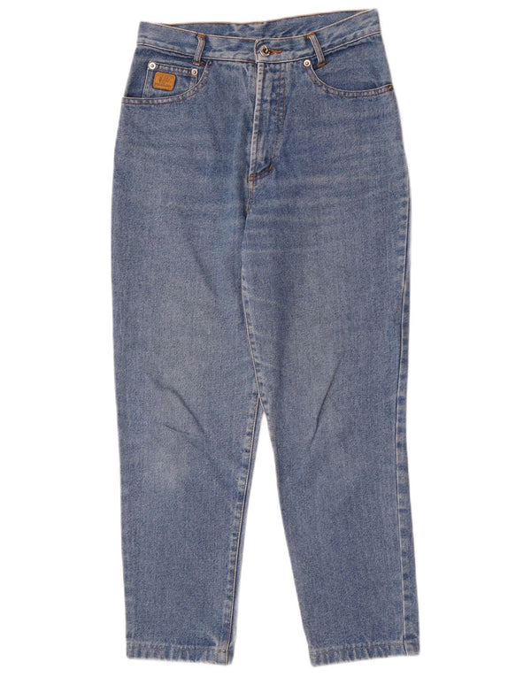 Trussardi blugi conici pentru baieti 9-10 ani W26 L25 bumbac albastru