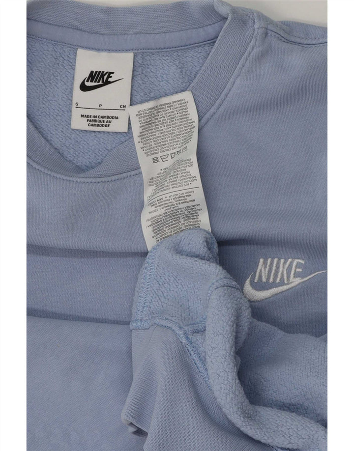 Hanorac pentru bărbați Nike Jumper mic, albastru, bumbac