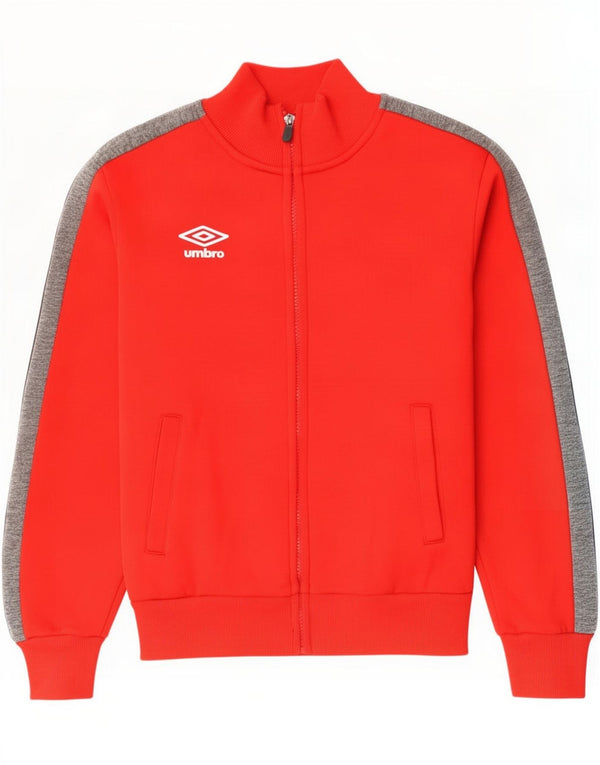 Umbro Boys Graphic Trening Top Jacket 9-10 ani rosu Colorblock