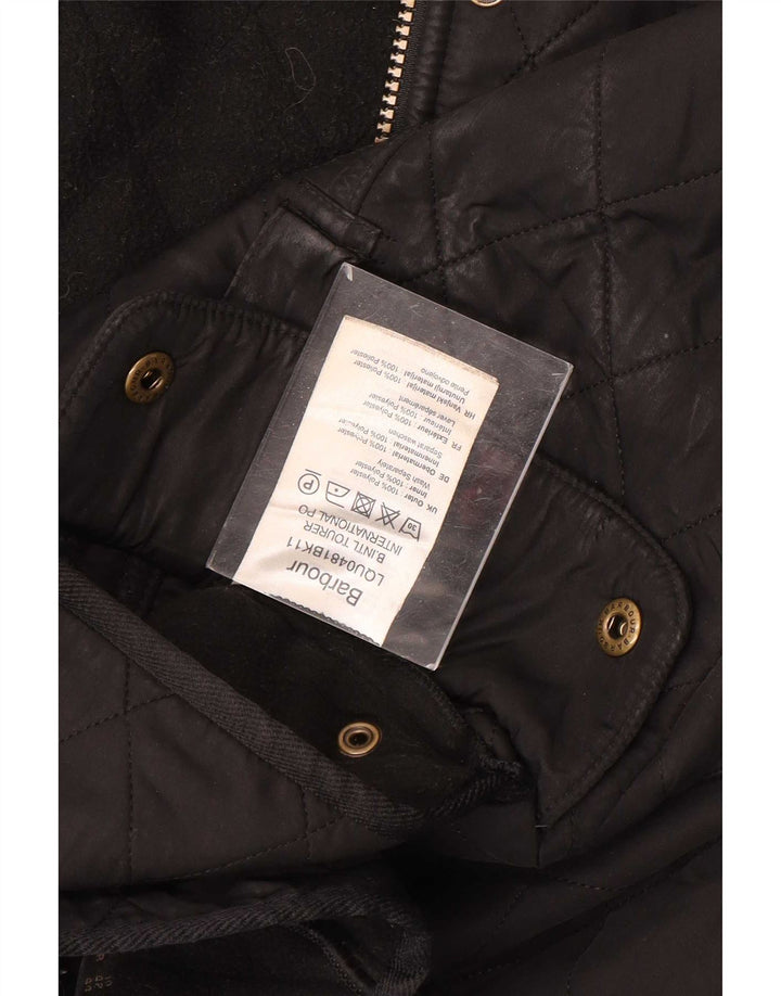 Jachetă matlasată Barbour pentru femei UK 14, mare, negru, poliester