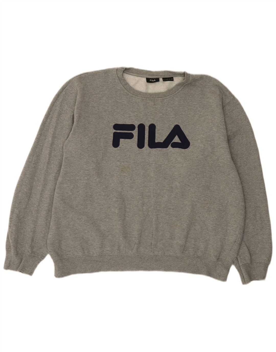 Hanorac grafic pentru bărbați Fila Jumper XL bumbac gri
