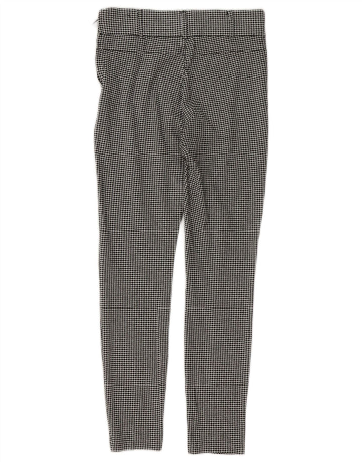 Leggings Trafaluc pentru femei Zara Marea Britanie 8 Mici Negru Gingham