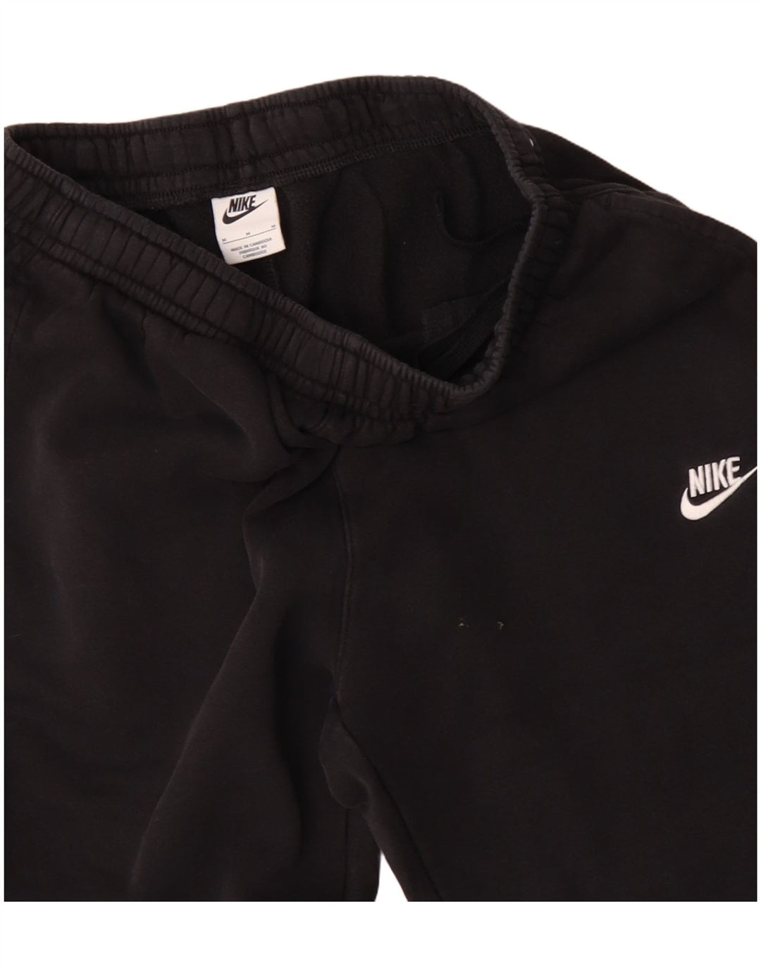 Pantaloni de trening Nike pentru bărbați Joggeri, bumbac mediu negru