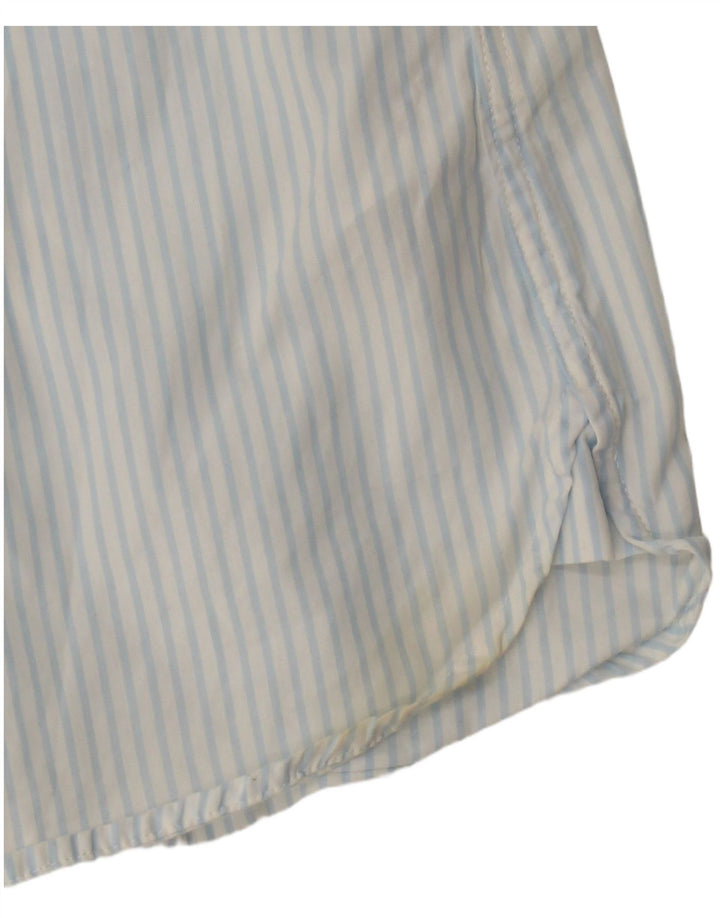 Cămașă Tommy Hilfiger pentru femei US 8 Medium Blue Pinstripe Bumbac