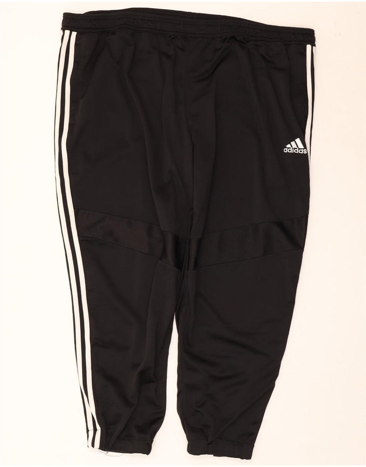 Pantaloni de trening capri Adidas pentru bărbați Pantaloni de jogging 4XL negru