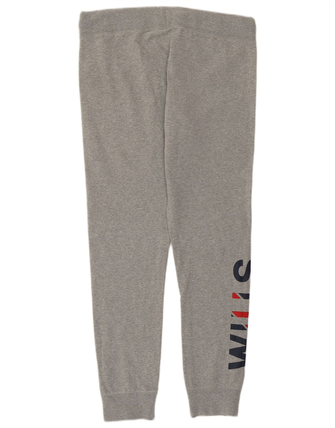 JACK WILLS Pantaloni de trening grafic pentru femei Pantaloni de jogging UK 14 Large Gri