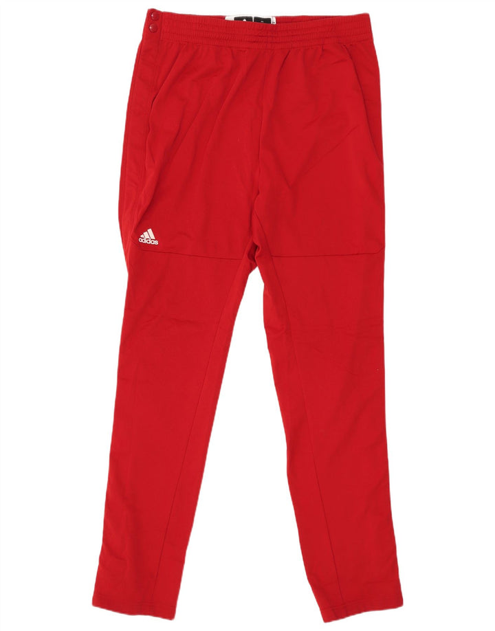 Pantaloni de trening pentru bărbați ADIDAS 2XL poliester roșu