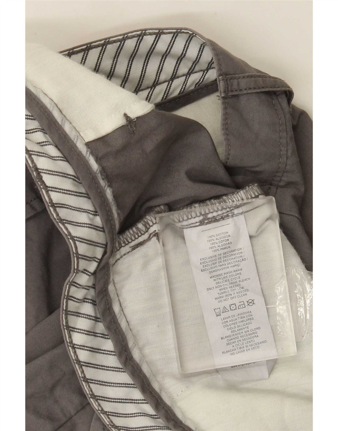 Pantaloni tăiați pentru bărbați Penguin L54 L25 bumbac gri