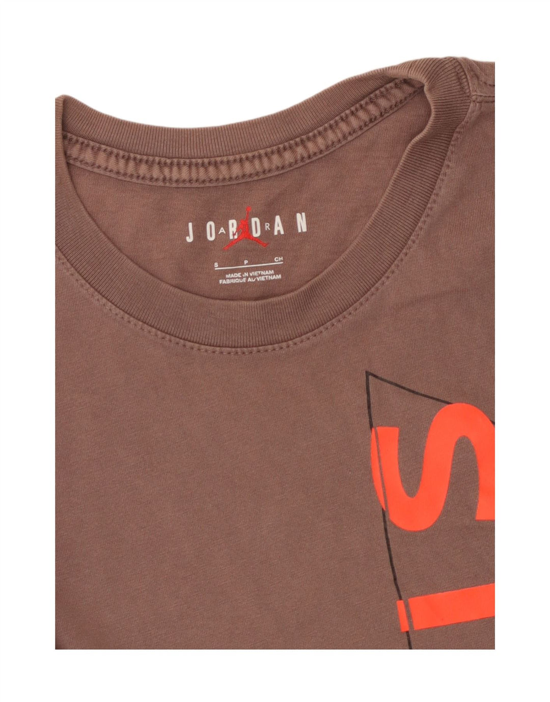 JORDAN Bărbați Paris Saint-Germain tricou grafic Top mic maro