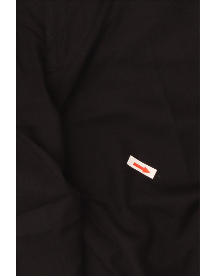 Pantaloni chino drept bărbați Izod L34 L32 Poliester negru