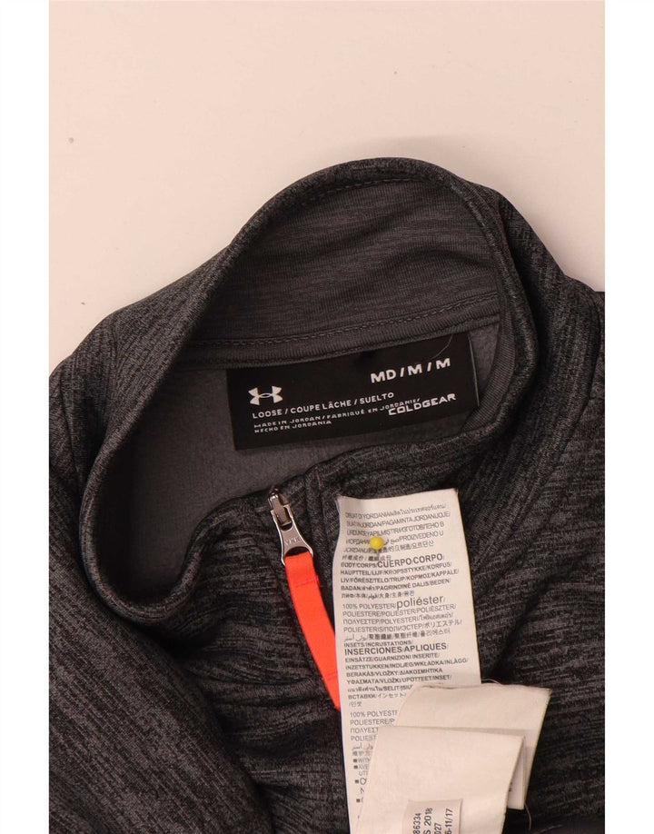 Top de trening Under Armour Cold Gear Pullover pentru bărbați Medium Gri Flecked