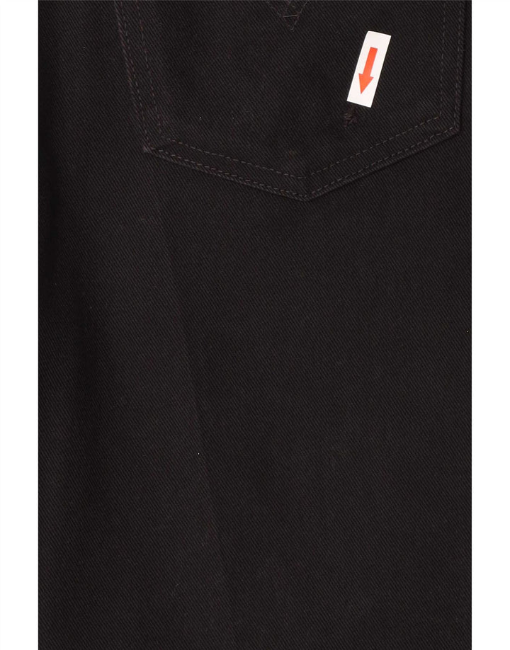 Blugi drepti pentru bărbați Levi's W34 L34 bumbac negru