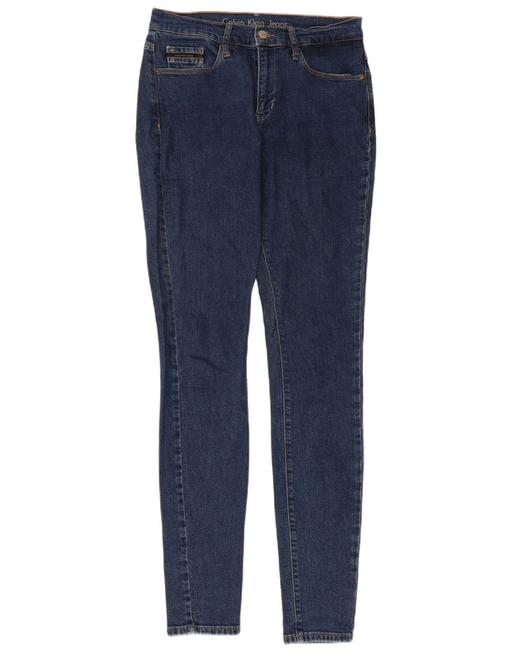 Blugi skinny de damă CALVIN KLEIN W29 L34 bleumarin