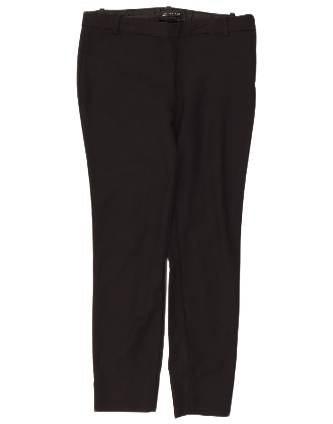 Pantaloni casual slim pentru femei Zara Mediu L32 L26 Negri